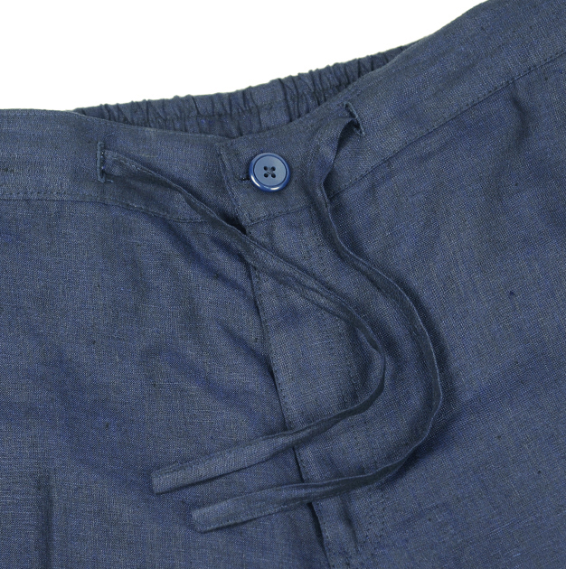 Drawstring Linen Trousers – Al Shakar Tailoring House